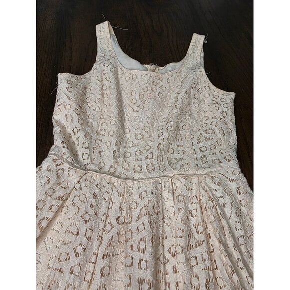 J Crew Blush Broderie Anglaise Dress, size 0 - Picture 16 of 16